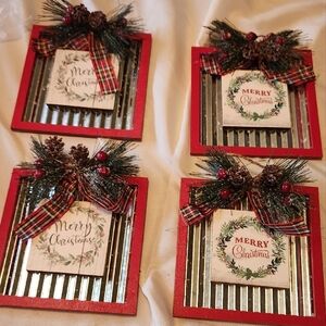 Christmas Decor Set of 4